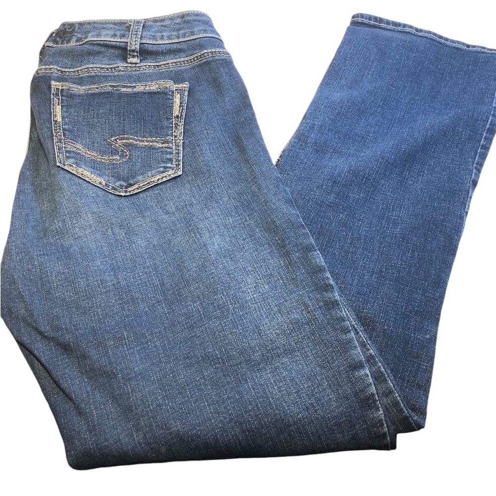 Silver Jeans Women’s Suki Boot Cut width 32 L 33